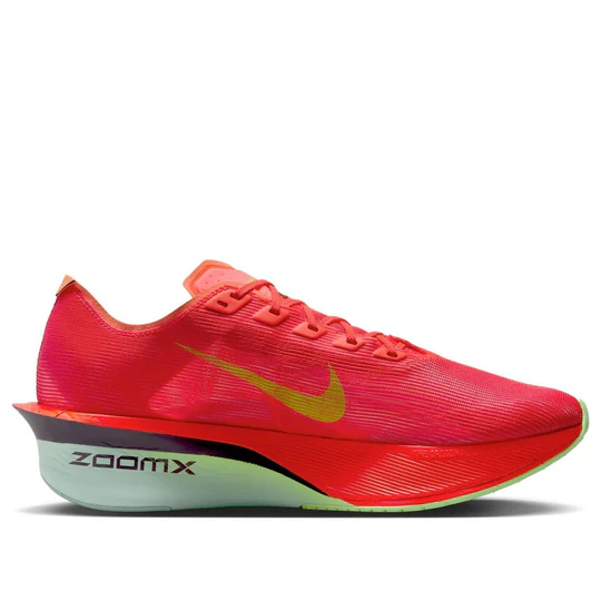 Nike ZoomX Vaporfly Next% 4 'Bright Crimson Mint Foam Cave Purple Lime Blast