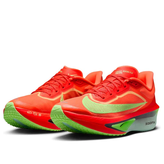 IMG_5074 Nike Zoom Fly 6 'Bright Crimson Lime Blast Mint Foam Cave Purple