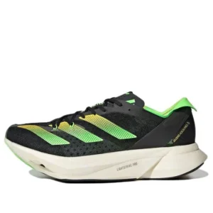 adidas Adizero Adios Pro 3 'Core Black Solar Green