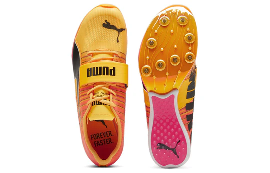 IMG_5157 PUMA EvoSPEED Long Jump Nitro 2 Cleats 'Orange Black