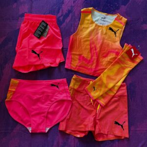 Puma womens athletics kit orange